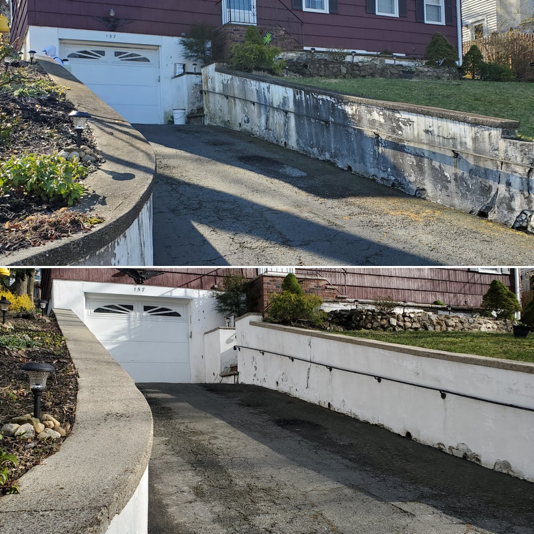 Driveway Washing and Front Steps Power Washing in Parsippany, NJ