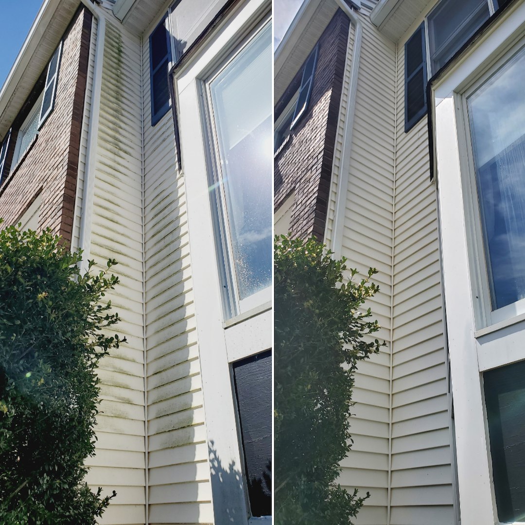 Professional House Washing and Window Cleaning by Flow State Pressure Washing in Lafayette, NJ